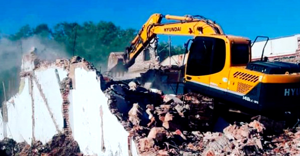 Demolición residencial
